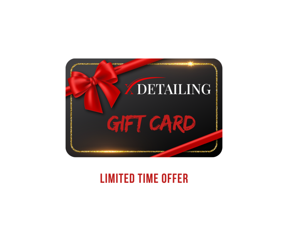 X Detailing Gift Card Promotion