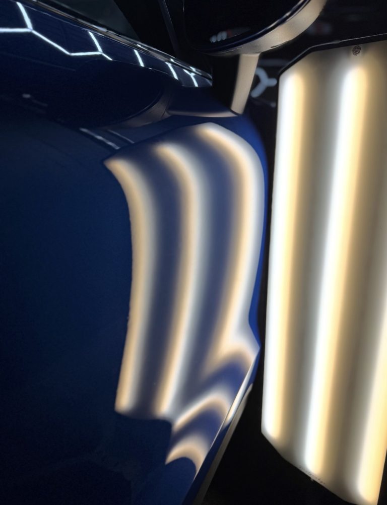 Paintless Dent Repair before and after — X Detailing Calgary