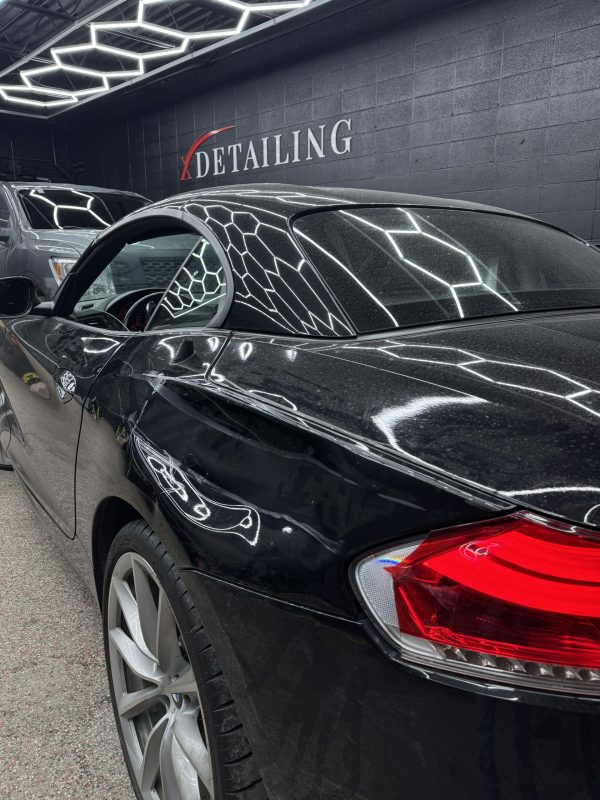 Paintless Dent Repair (PDR) before — 2011 BMW Z4, Calgary